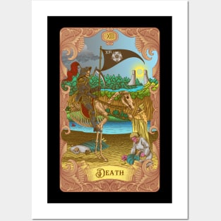 Death Tarot Card Posters and Art